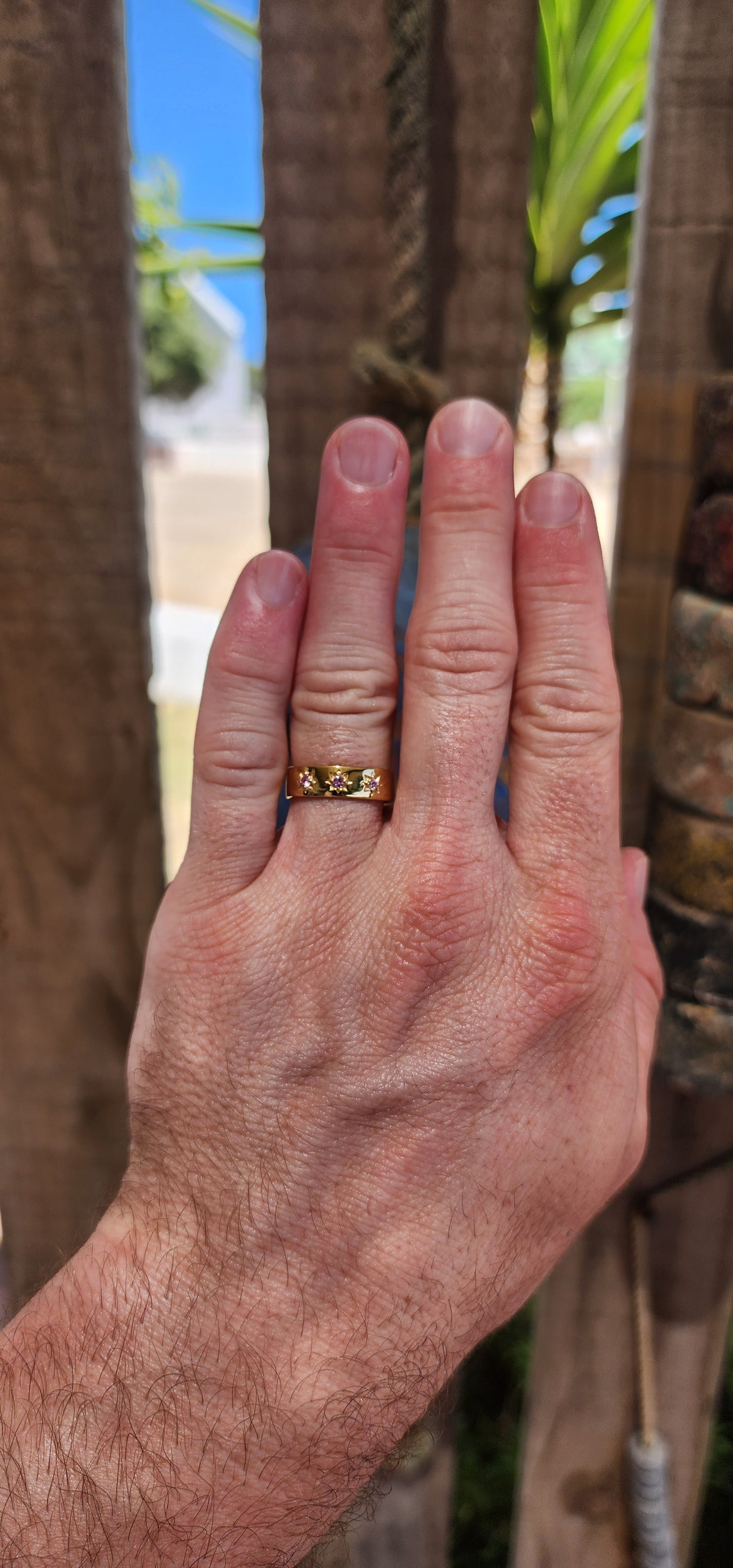 Softly radiant with an old-world soul, this beautiful gypsy-style band is a little treasure with a romantic twist.