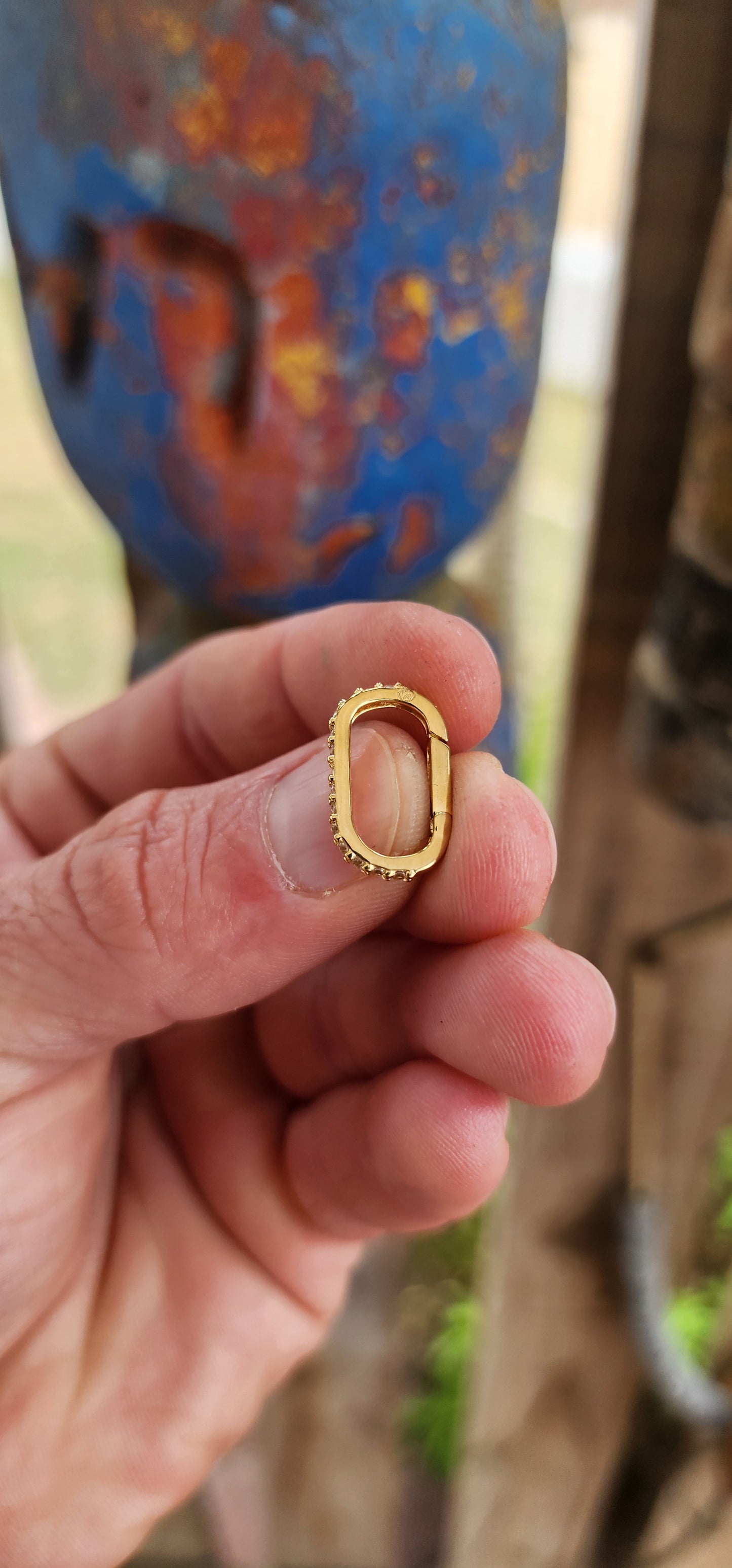 Markus J Custom Enhancer Clasp (White Zircon Sparkle Edition).