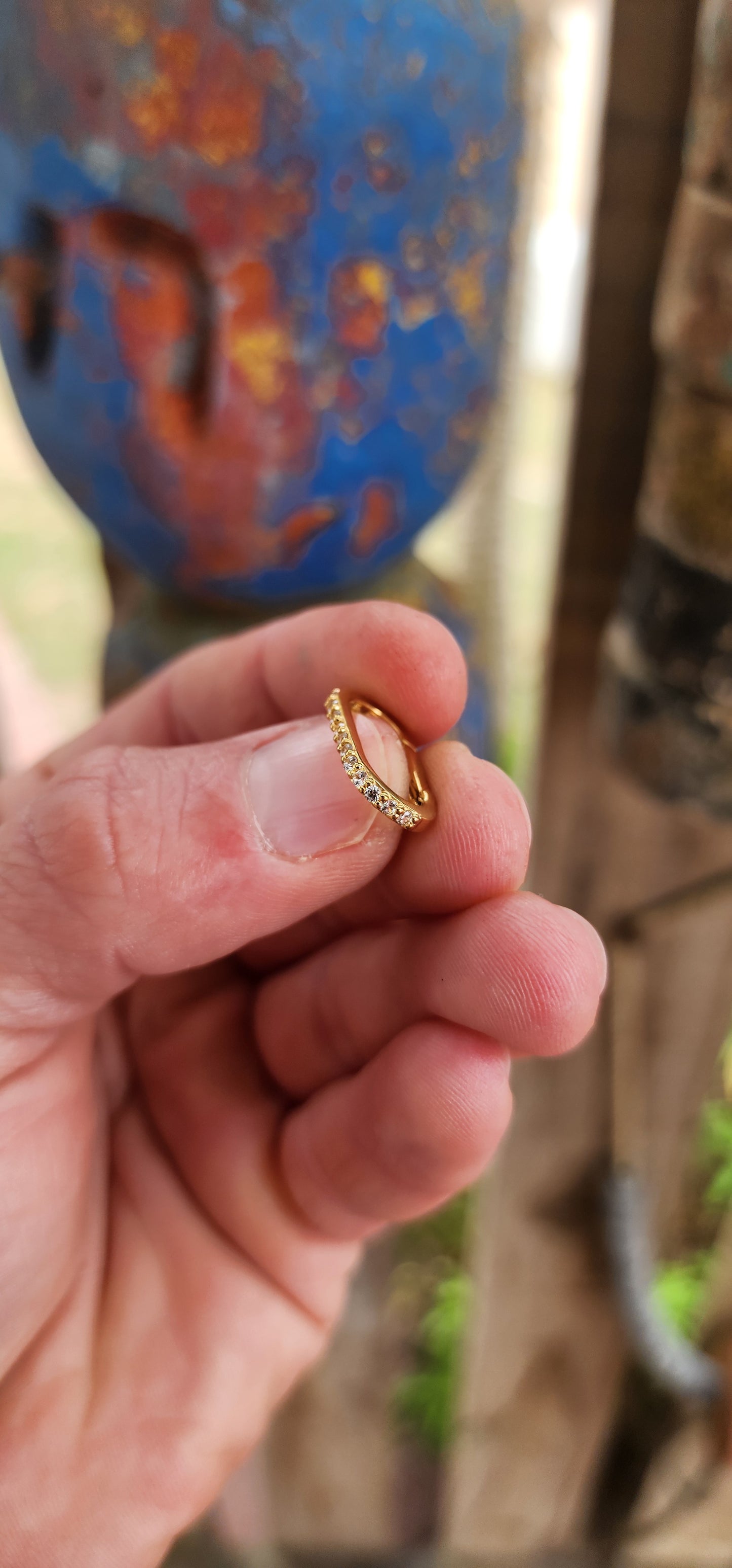 Markus J Custom Enhancer Clasp (White Zircon Sparkle Edition).