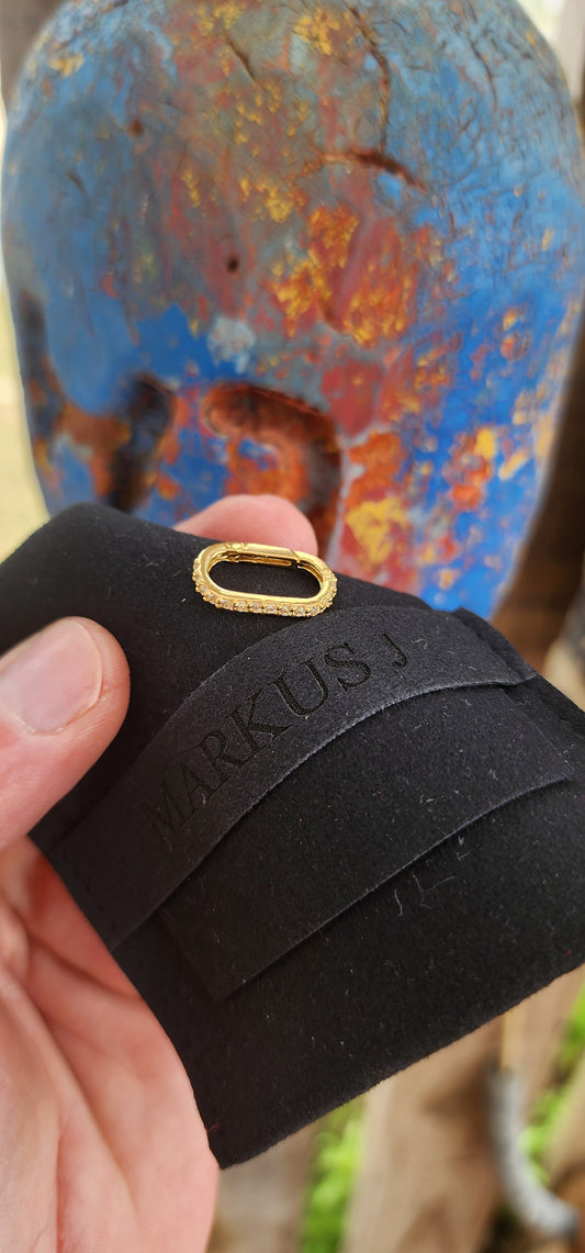 Markus J Custom Enhancer Clasp (White Zircon Sparkle Edition).