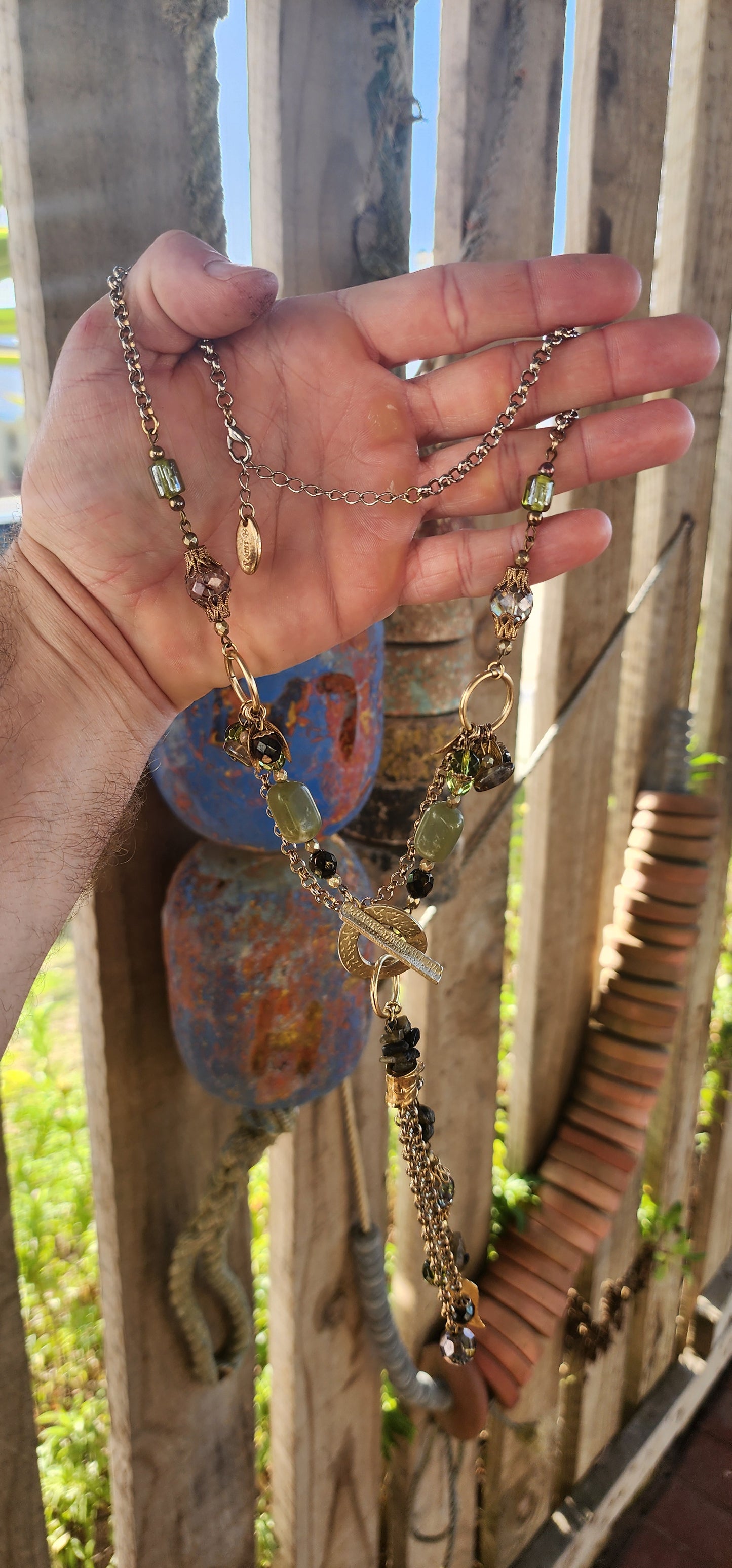 Beautiful and bohemian at its best — this designer costume tassel necklace by Eli Jewellery is a true statement piece for the free-spirited maximalists.