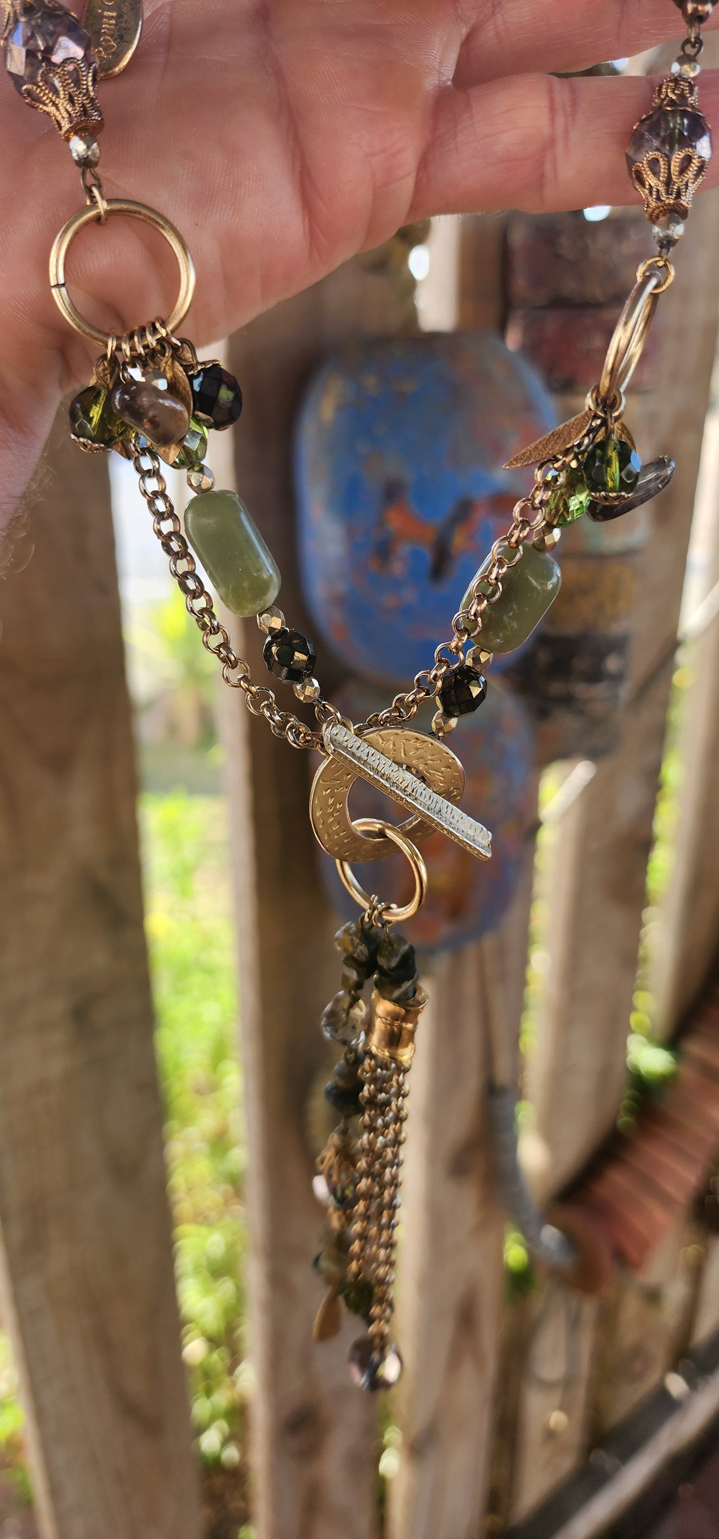 Beautiful and bohemian at its best — this designer costume tassel necklace by Eli Jewellery is a true statement piece for the free-spirited maximalists.
