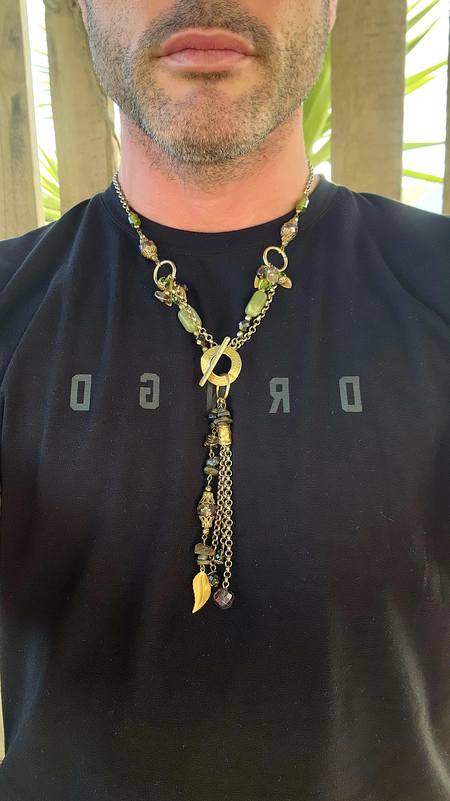 Beautiful and bohemian at its best — this designer costume tassel necklace by Eli Jewellery is a true statement piece for the free-spirited maximalists.