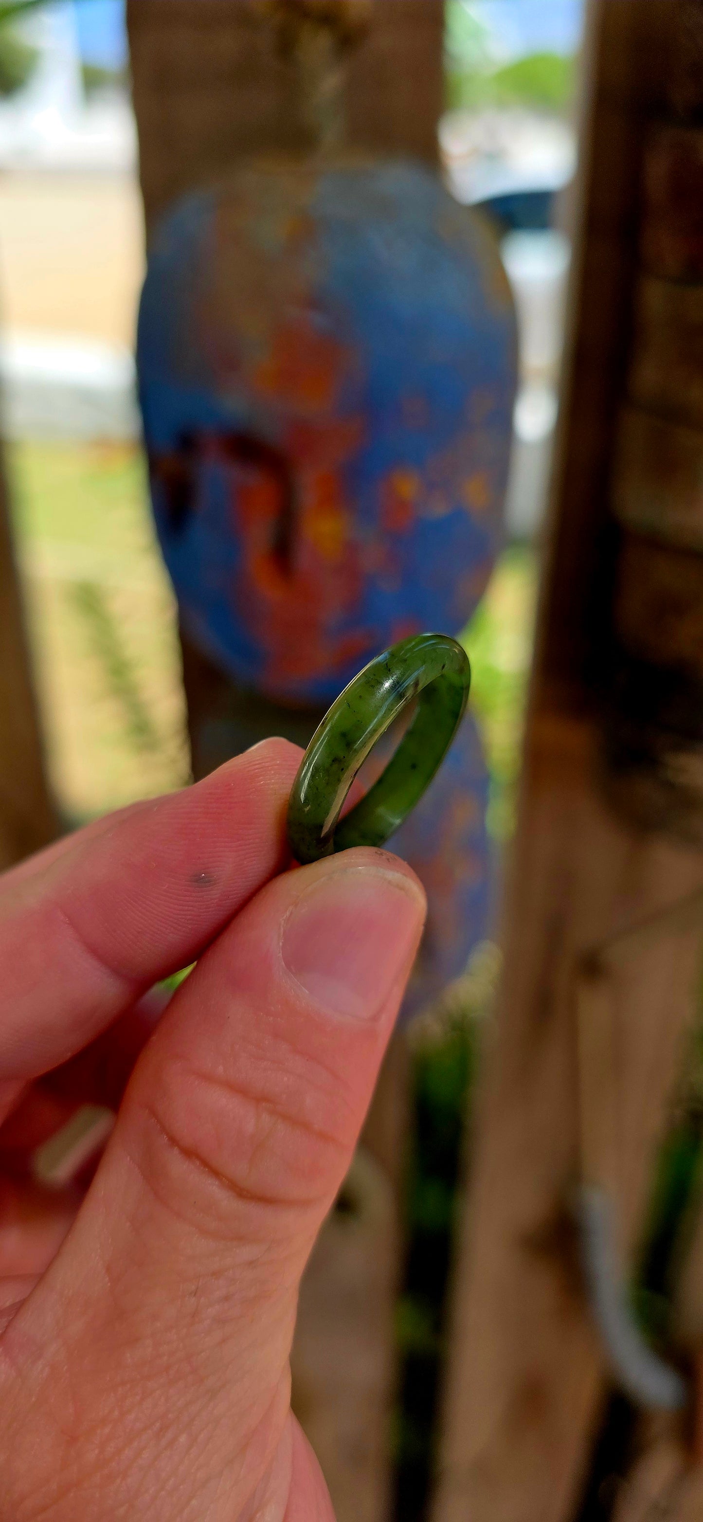 This beautifully carved solid nephrite jade ring is a piece of quiet luxury — the kind that doesn’t shout, but speaks with presence.