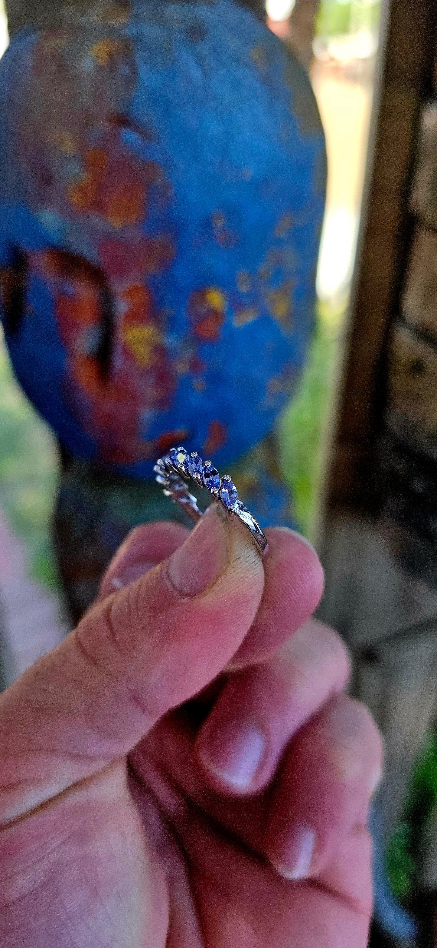 This beautiful matching sterling silver jewellery set brings together the soft, captivating glow of tanzanite gemstones in a coordinated trio designed to complement one another perfectly.