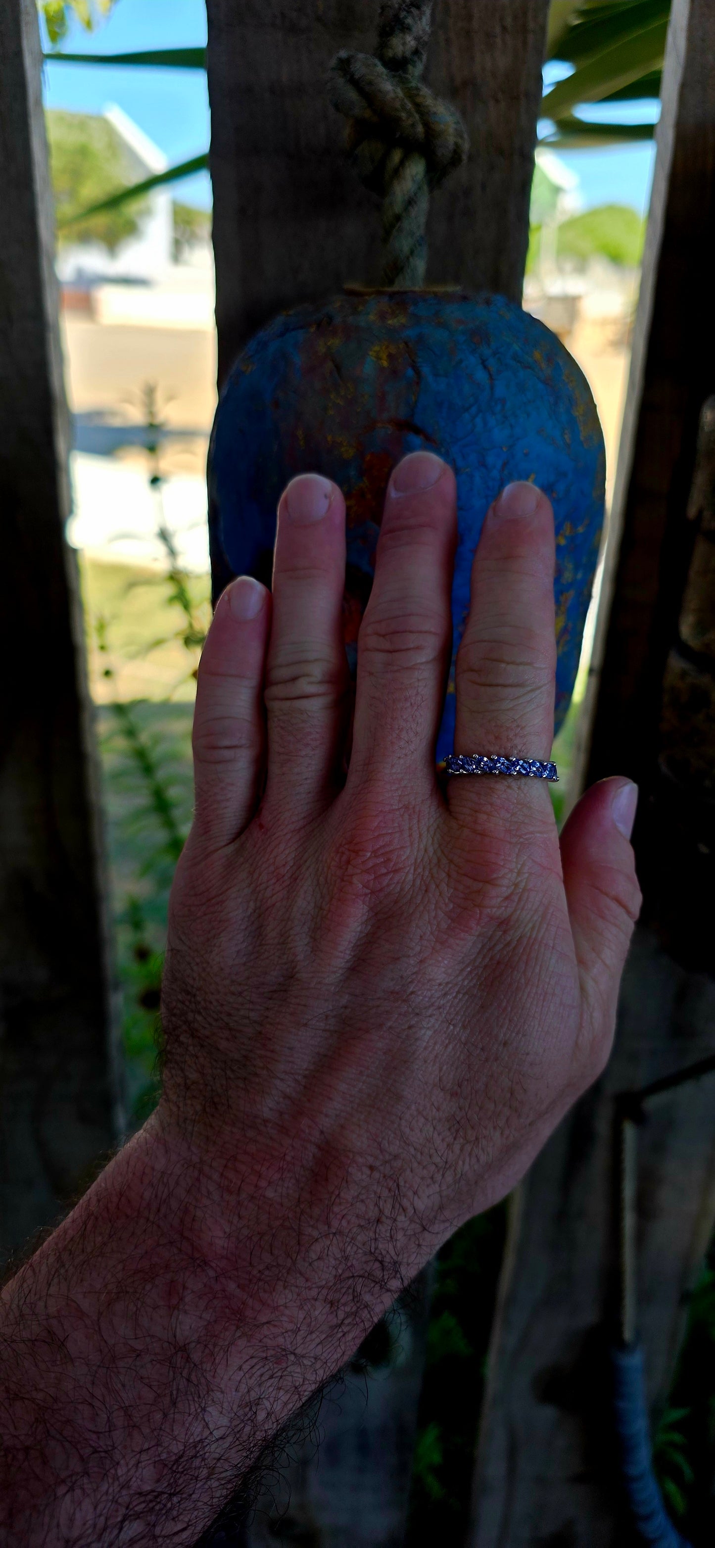 This beautiful matching sterling silver jewellery set brings together the soft, captivating glow of tanzanite gemstones in a coordinated trio designed to complement one another perfectly.