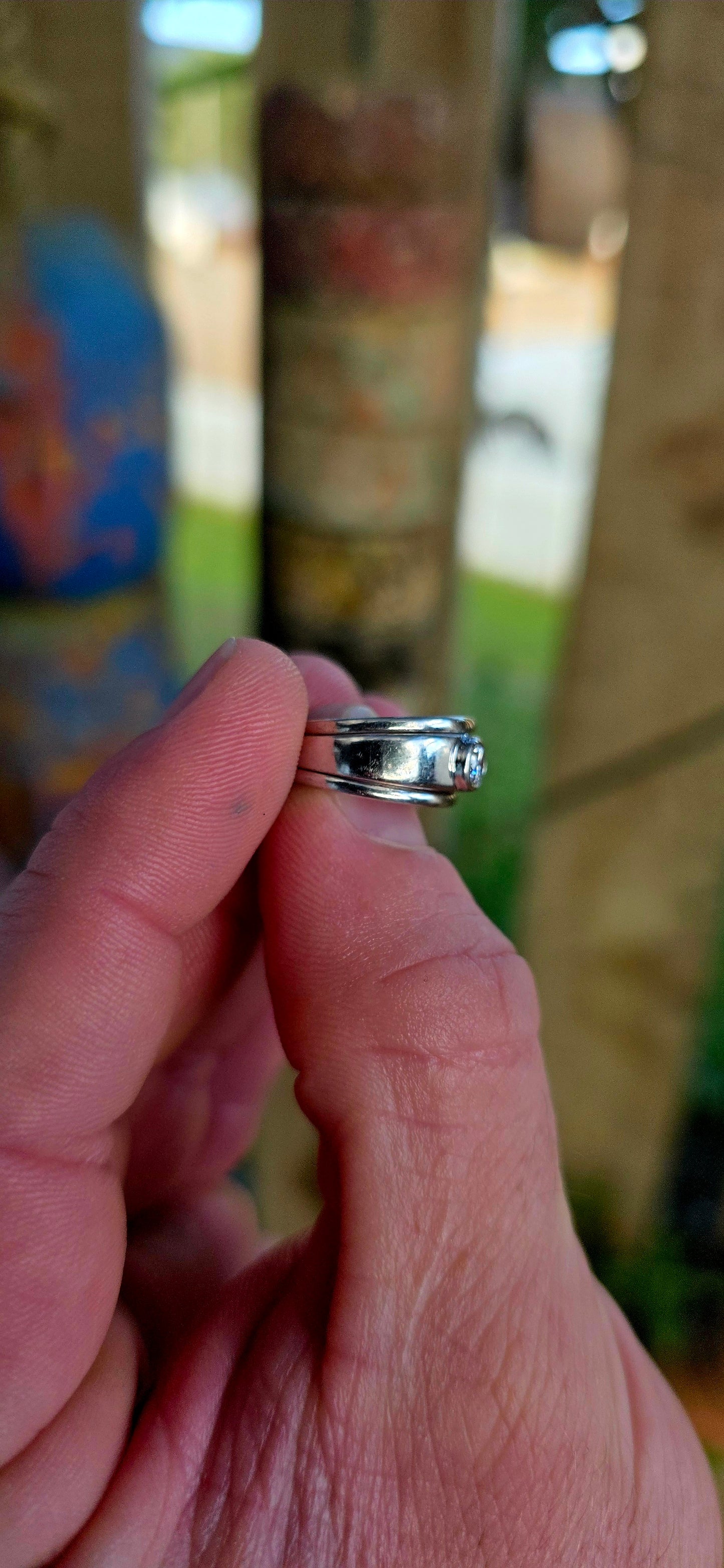 A three-band stacking ring set crafted in solid 9ct white gold, designed to be worn together for that effortless layered look — or mixed, matched, and styled your way.