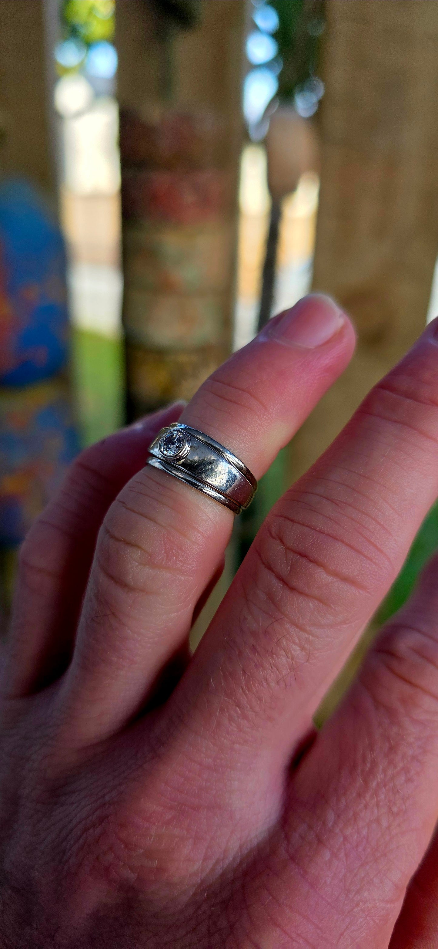 A three-band stacking ring set crafted in solid 9ct white gold, designed to be worn together for that effortless layered look — or mixed, matched, and styled your way.