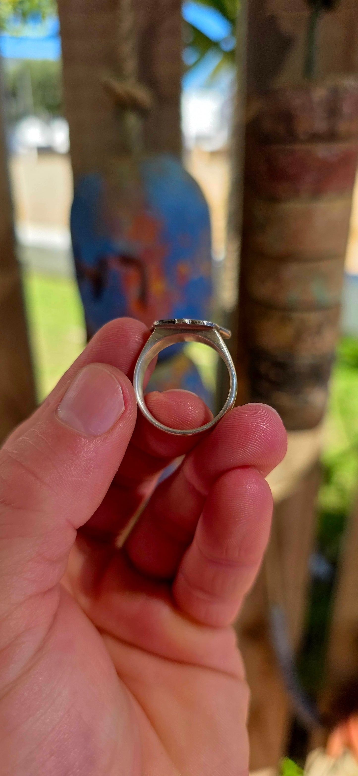 A bold and soulful unisex artisan ring, beautifully crafted from an authentic New Zealand coin and transformed into a striking piece of wearable art.