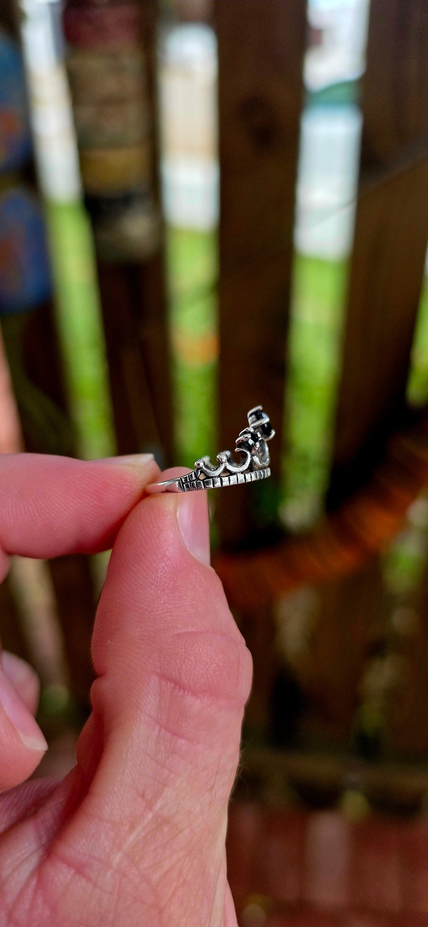 A ring fit for royalty… but make it dark, dramatic, and unapologetically bold.