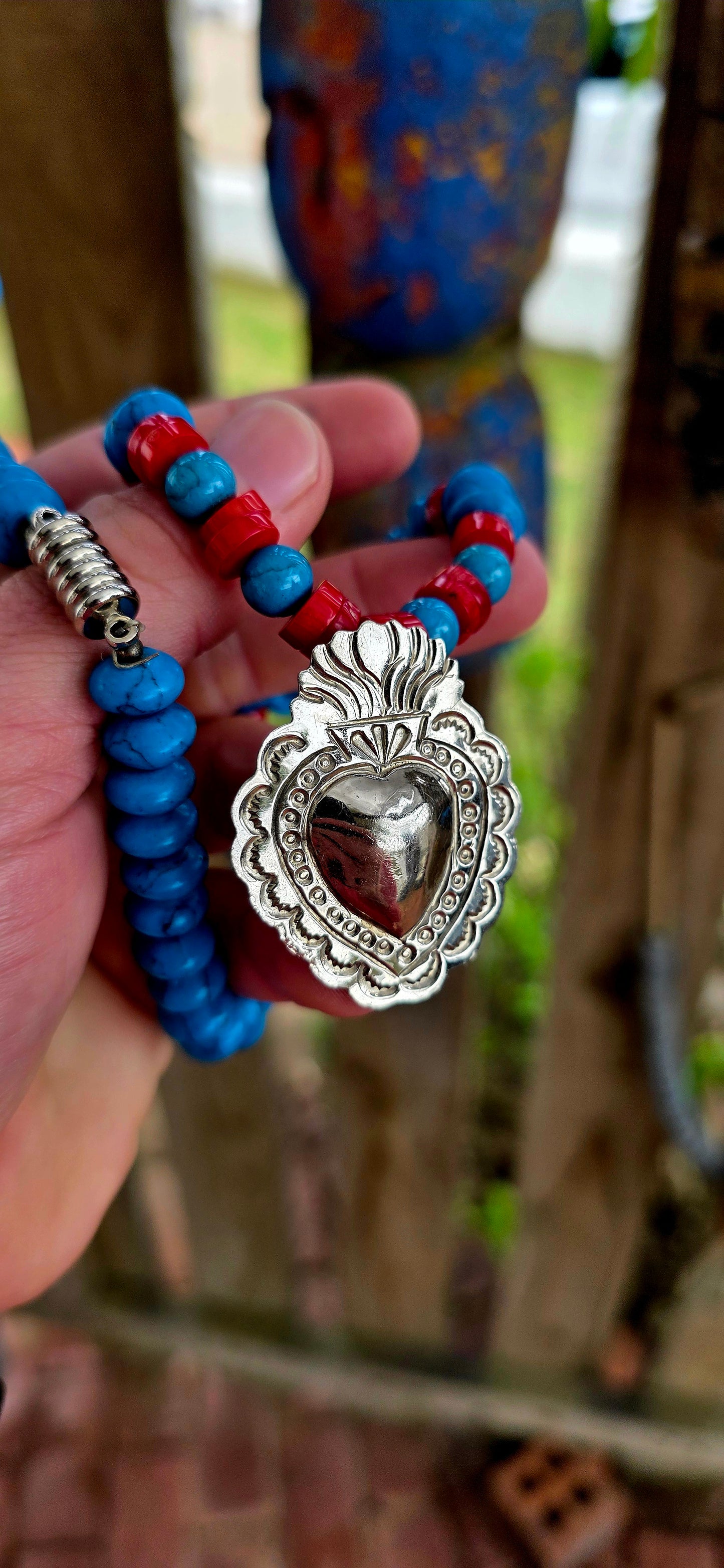 A bold and soulful statement piece overflowing with symbolism, colour and spiritual charm…