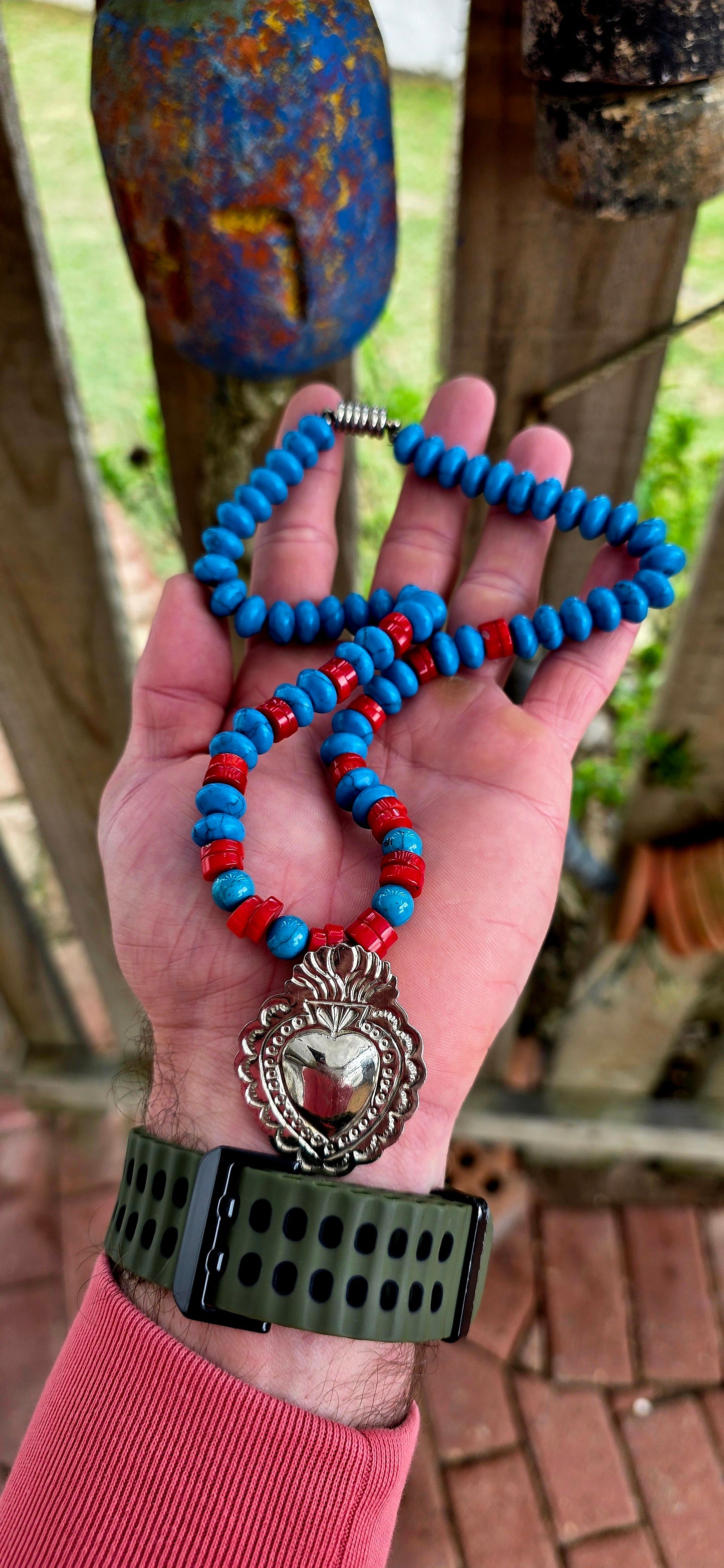 A bold and soulful statement piece overflowing with symbolism, colour and spiritual charm…
