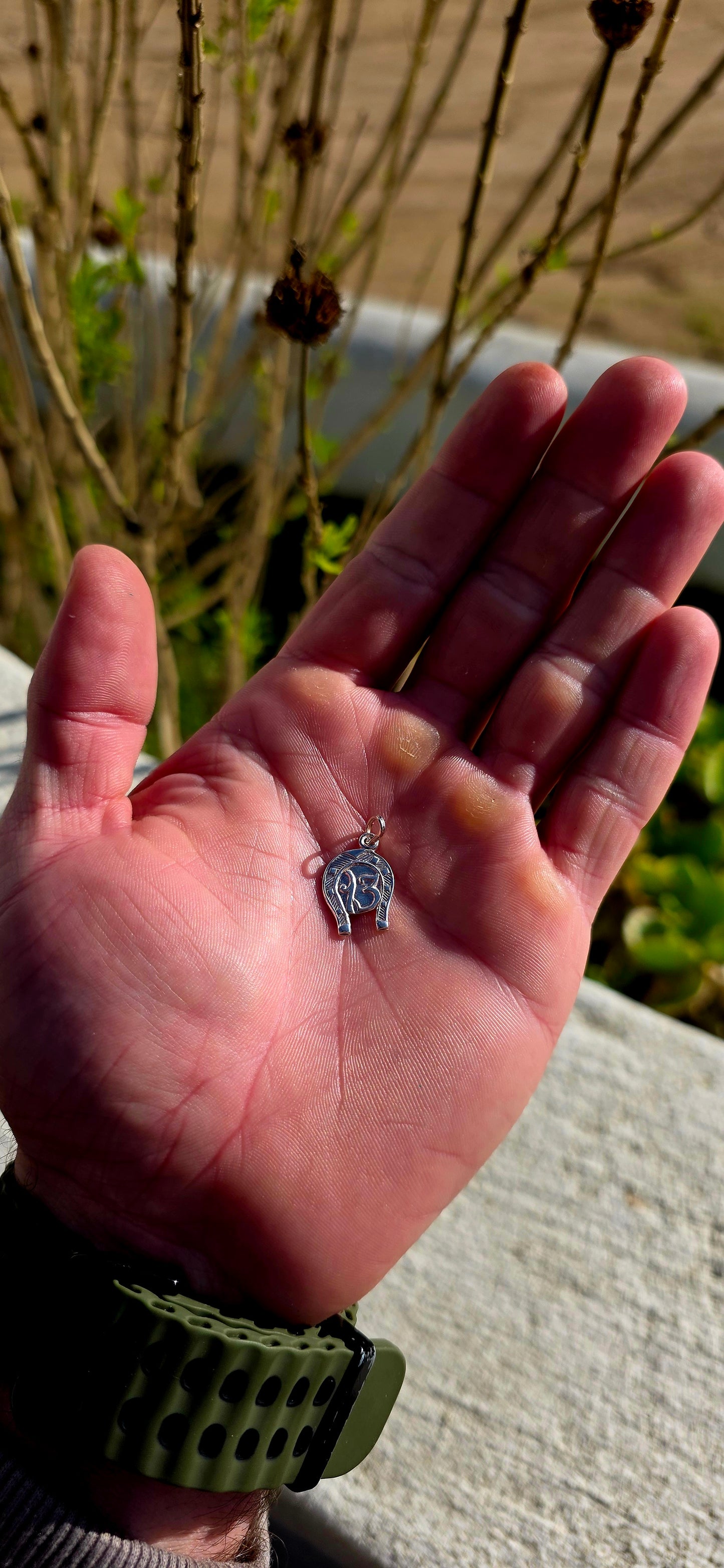 What an absolutely fabulous find! A rare batch of vintage circa 1950s “old-new stock” sterling silver lucky charms, beautifully crafted in a Victorian Revival style.