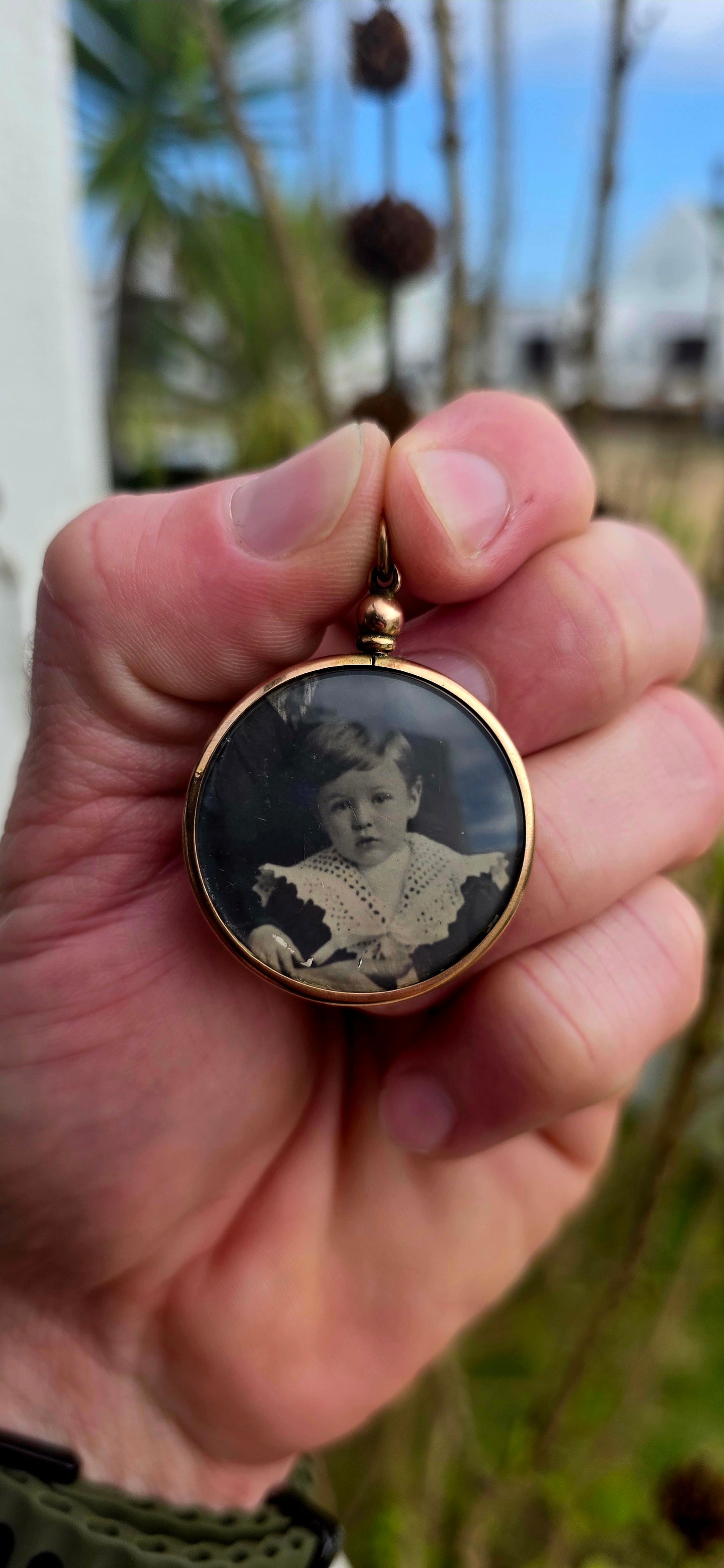 A breathtakingly sentimental survivor from the Edwardian era… and one of those deeply romantic heirloom treasures that instantly pulls you into another lifetime.