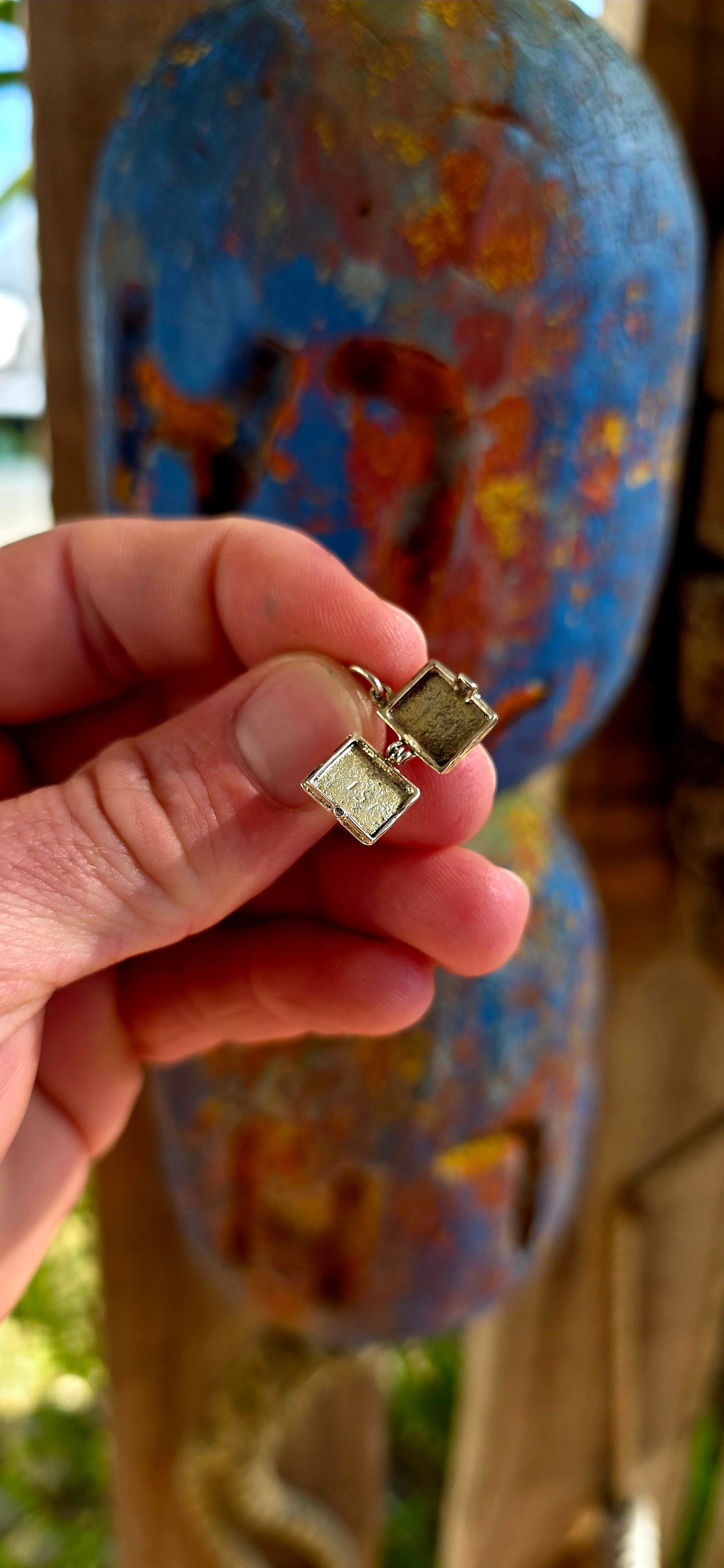 Up for grabs is the sweetest vintage sterling silver articulated charm in the shape of a miniature Bible.