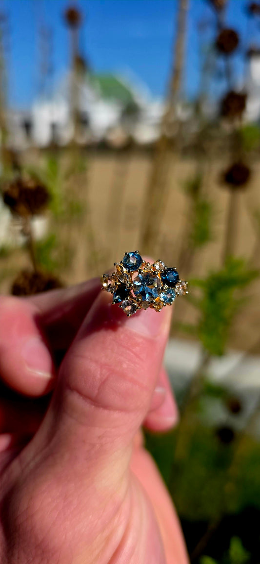 A sparkling treasure inspired by moonlit oceans, hidden coves, and the endless shades of blue found where sea meets sky.