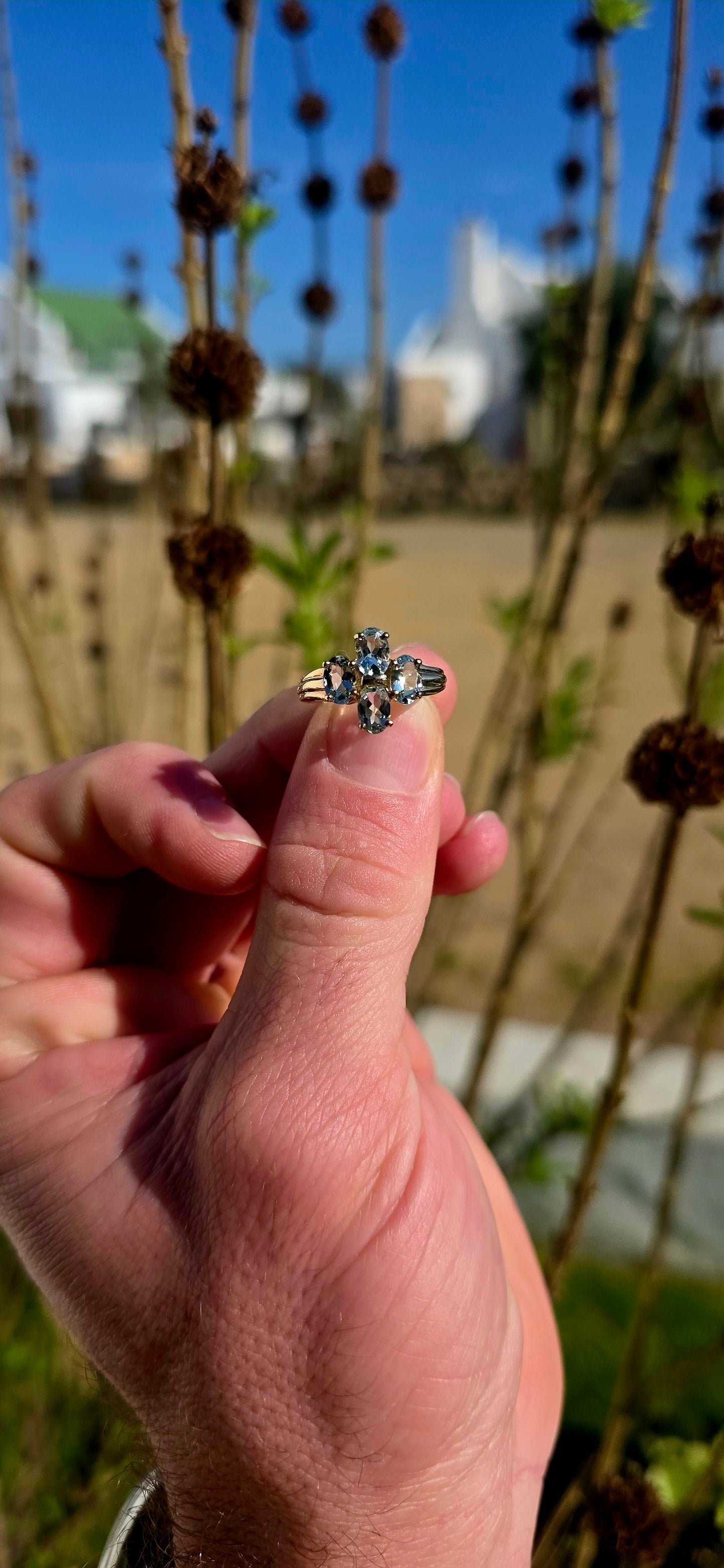 Delicate, enchanting, and filled with old-world charm… this beautiful ring feels like a tiny lucky treasure discovered at the end of a fairy tale.