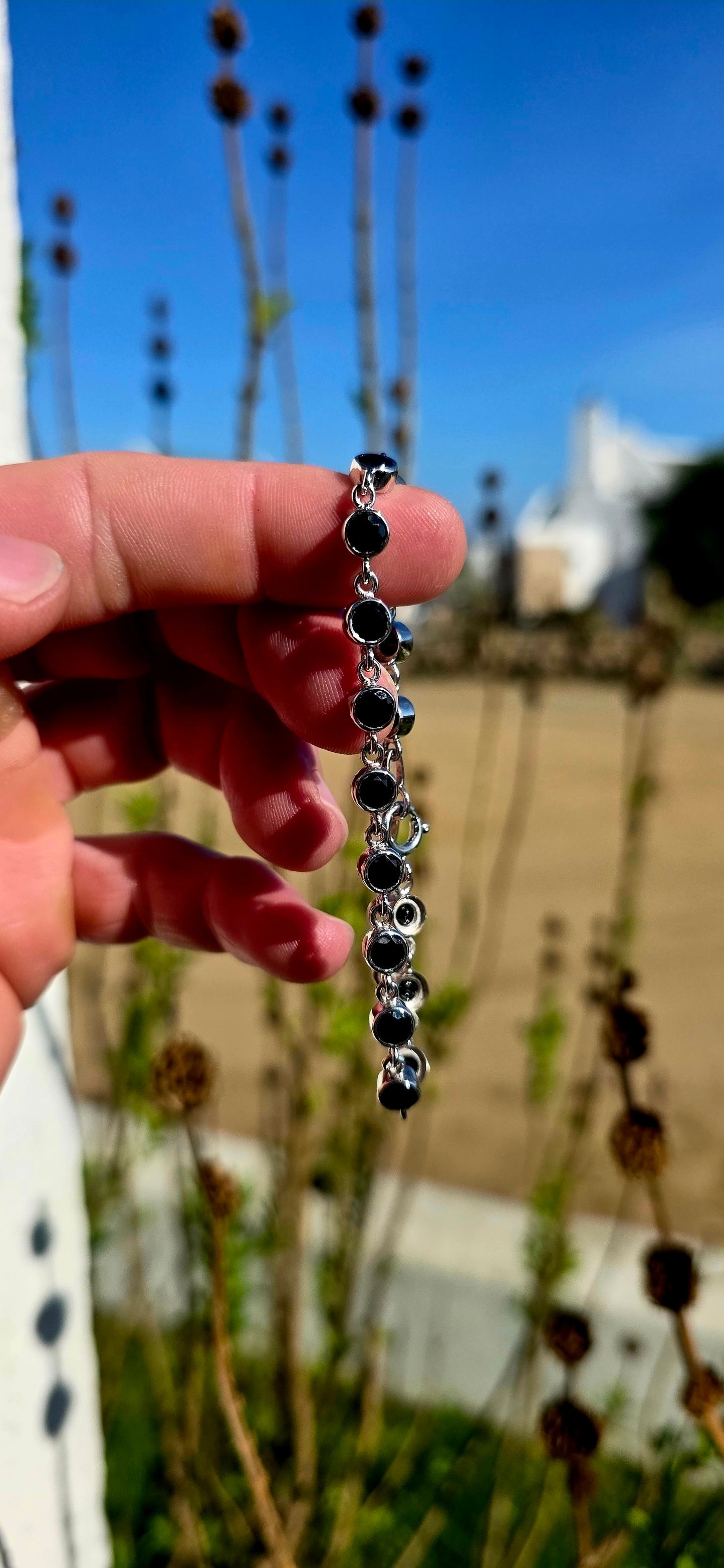 Sleek, sophisticated and effortlessly wearable... this striking black spinel bracelet is proof that sometimes simplicity makes the boldest statement.