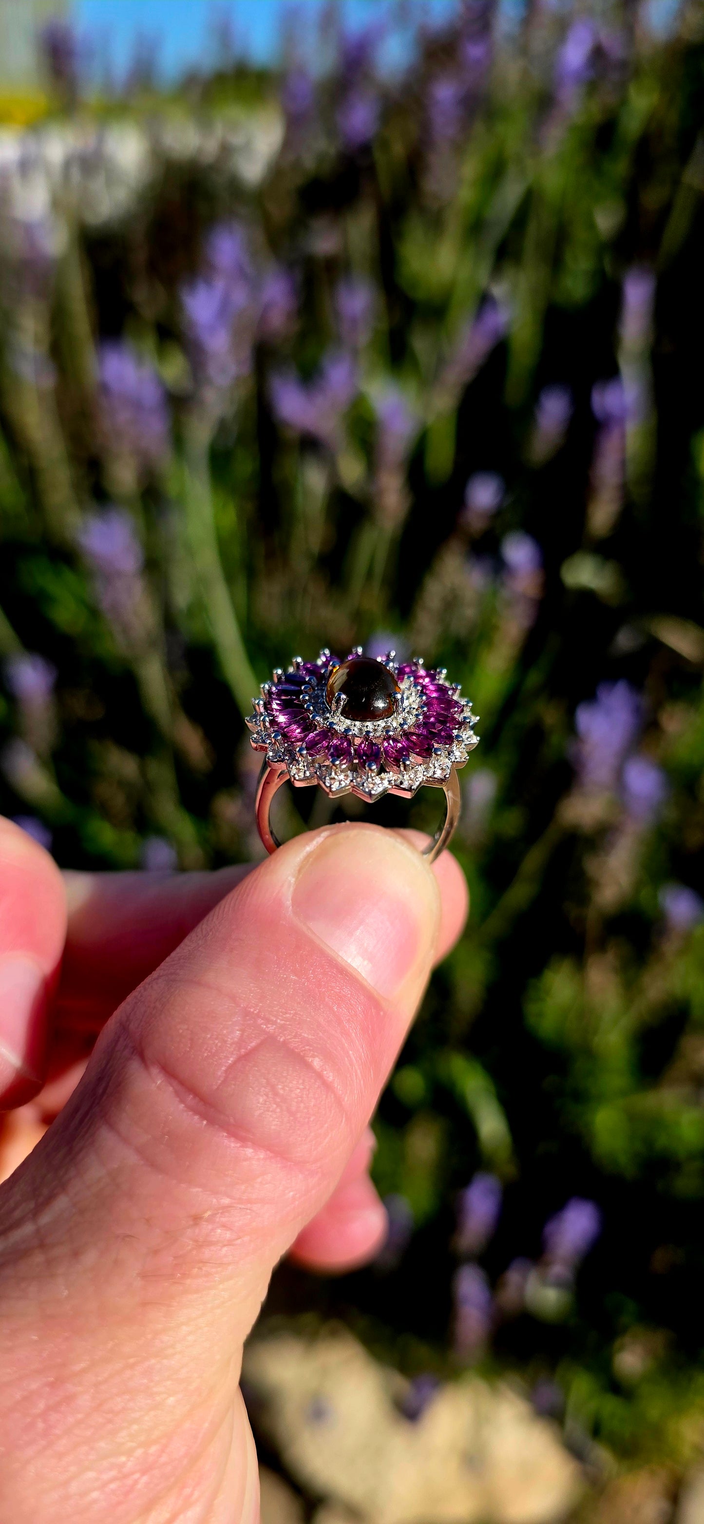 A ring that looks as though it was plucked straight from a fairy queen's treasure chest...