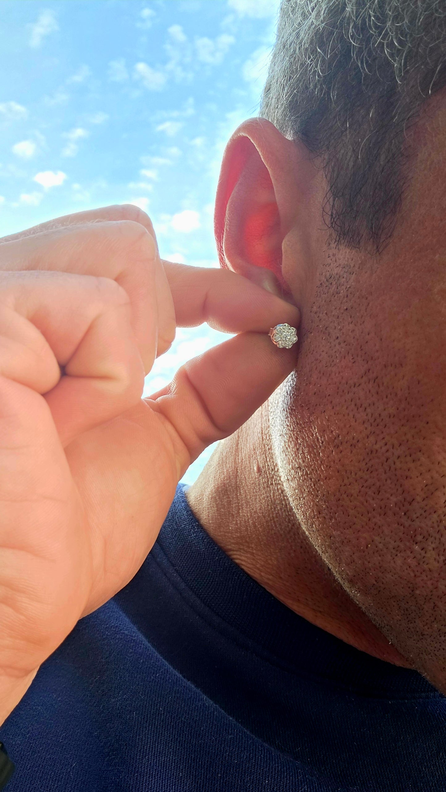 Two earrings... two completely different looks!