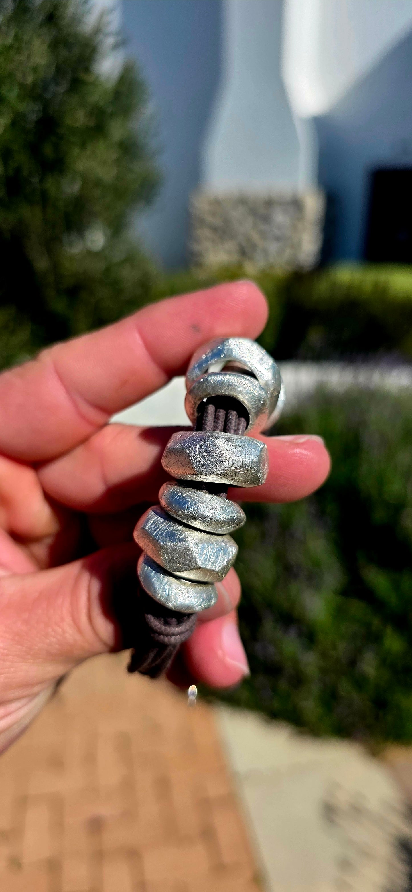 This chunky designer costume bracelet by renowned South African jewellery brand Jangi is the perfect blend of contemporary design and everyday wearability.