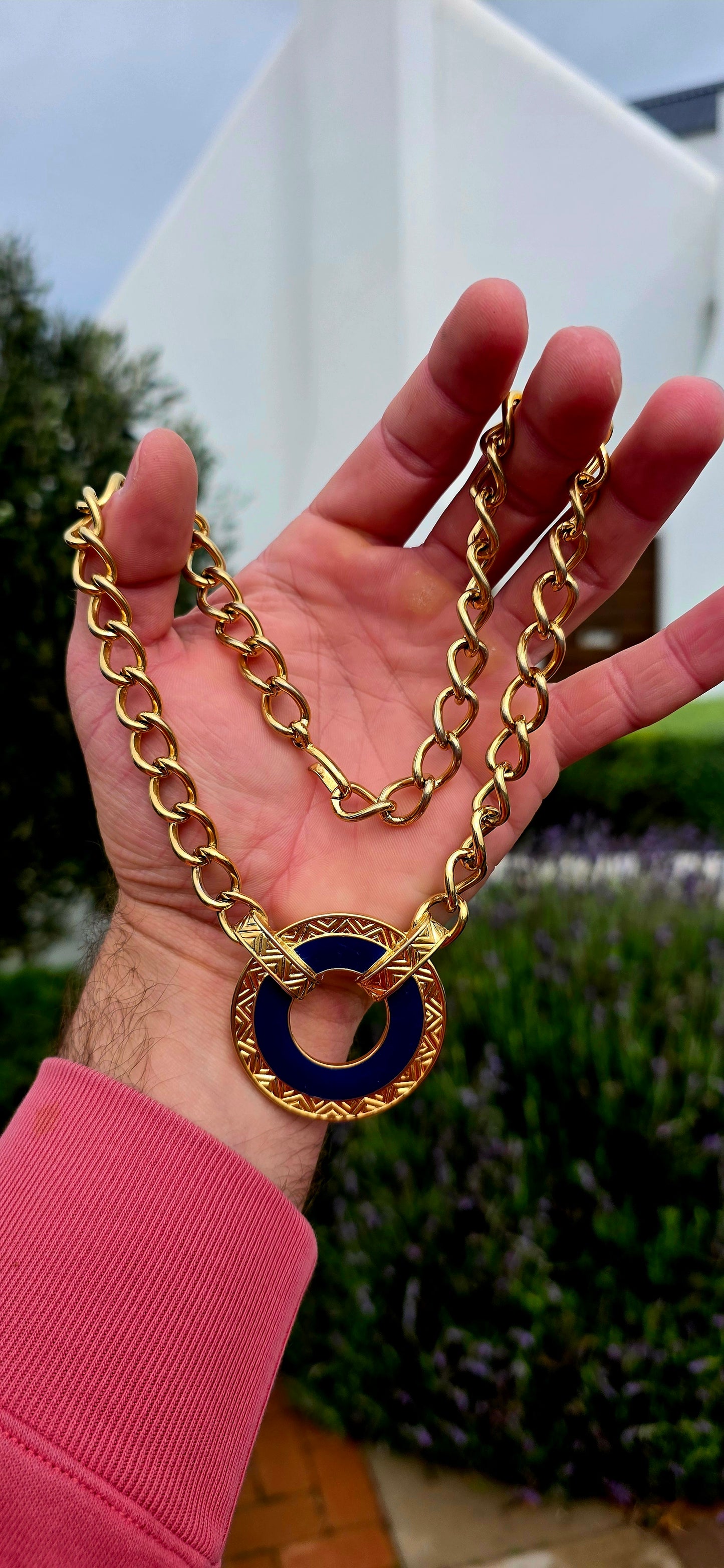 This this magnificent vintage Monet designer necklace is the very definition of power dressing with a touch of elegance.
