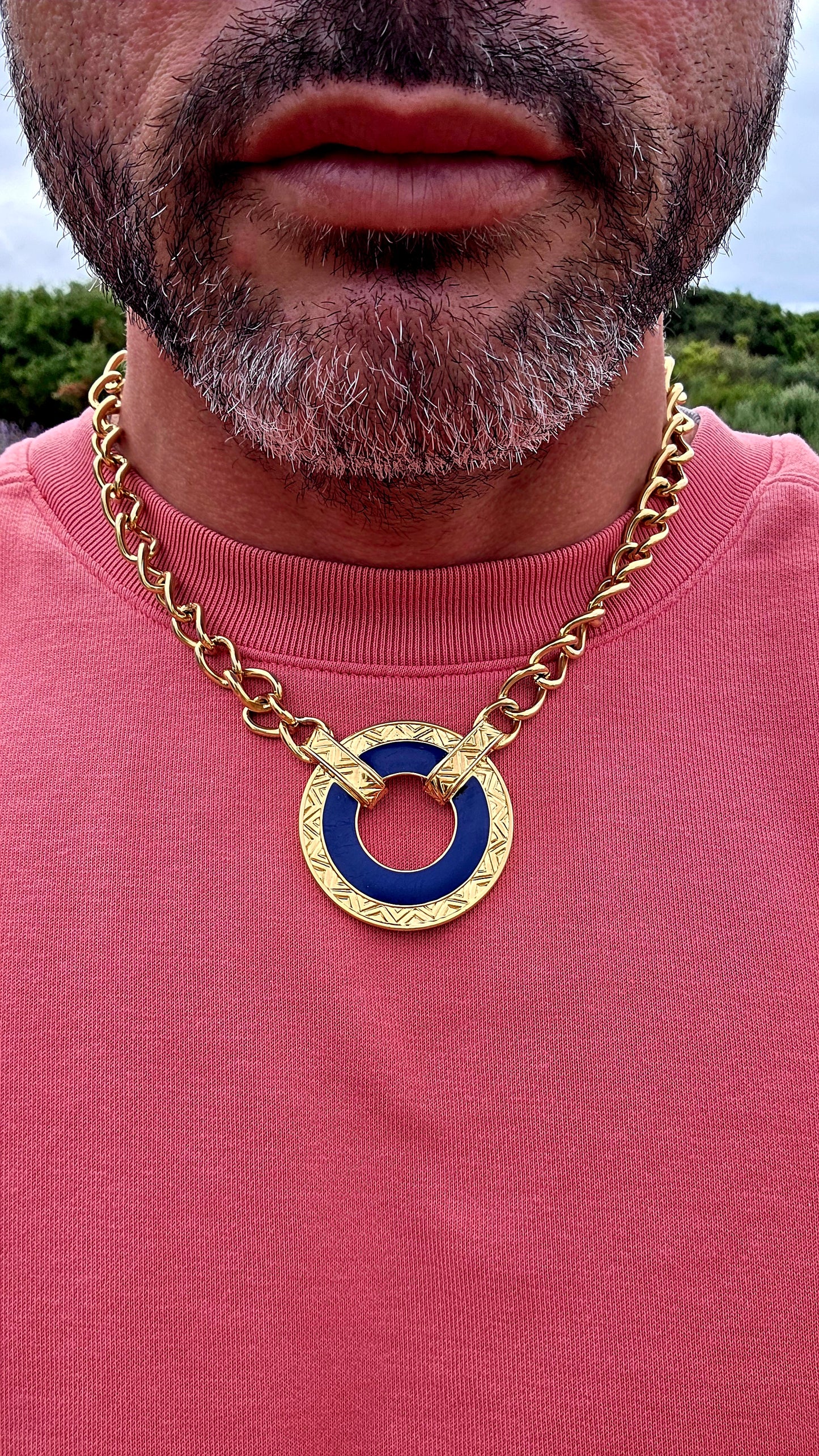 This this magnificent vintage Monet designer necklace is the very definition of power dressing with a touch of elegance.