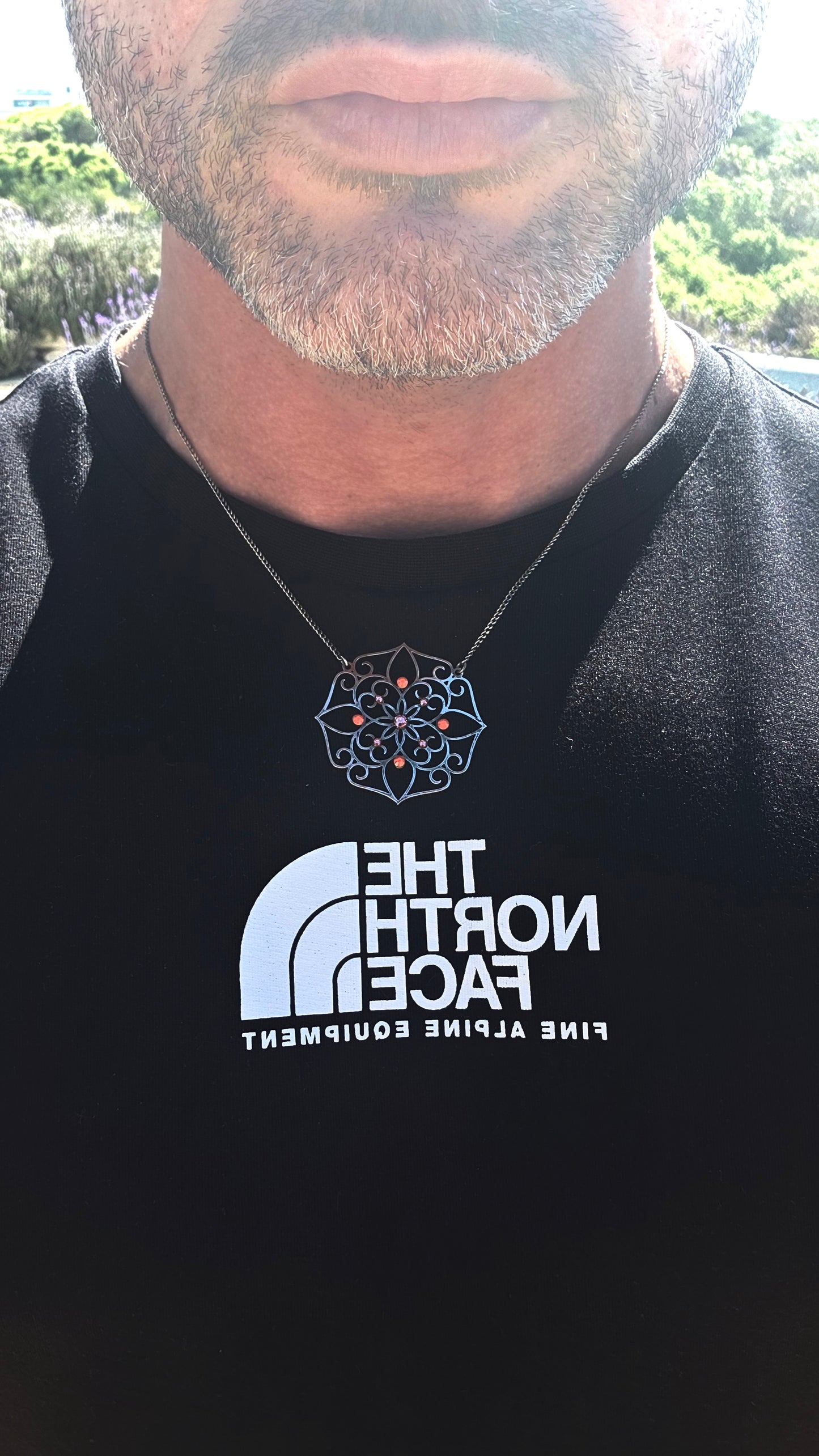 Beautiful designer costume necklace by Israeli jewellery designer Leetal Kalmanson (LK), known for her wonderfully feminine, intricate and romantic jewellery designs.