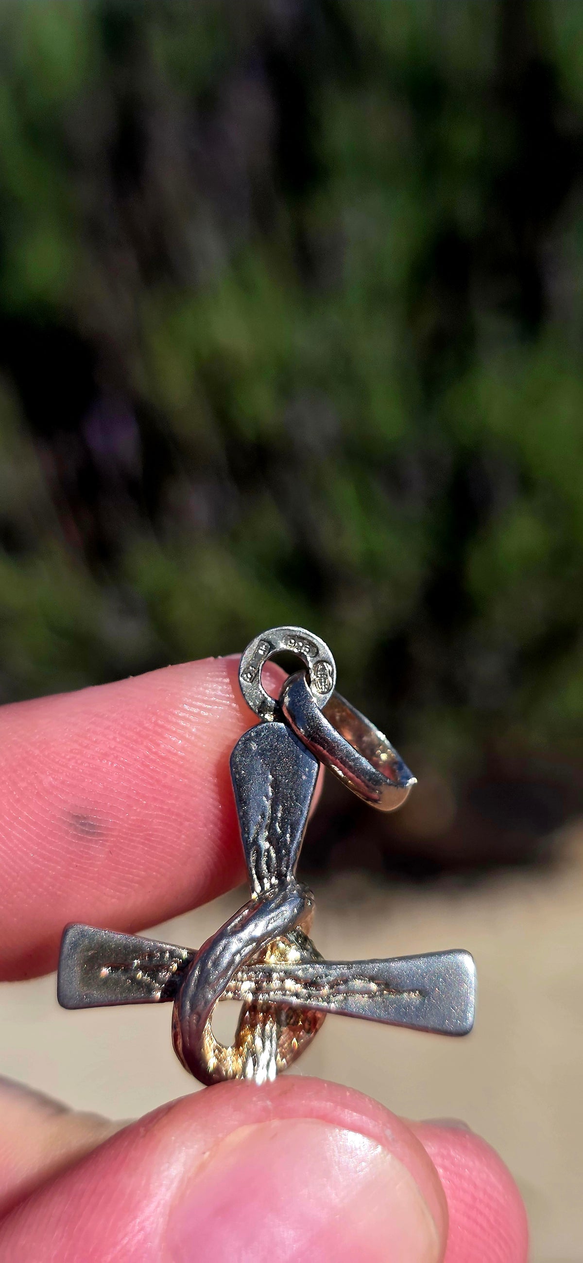 A fabulous piece of vintage Italian designer jewellery — and certainly not your traditional little Cross!