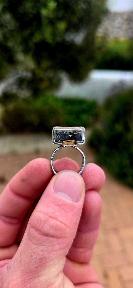 A fabulous and wonderfully unusual statement ring by PYLONES, the playful French design brand celebrated for its quirky, colourful and unconventional creations!
