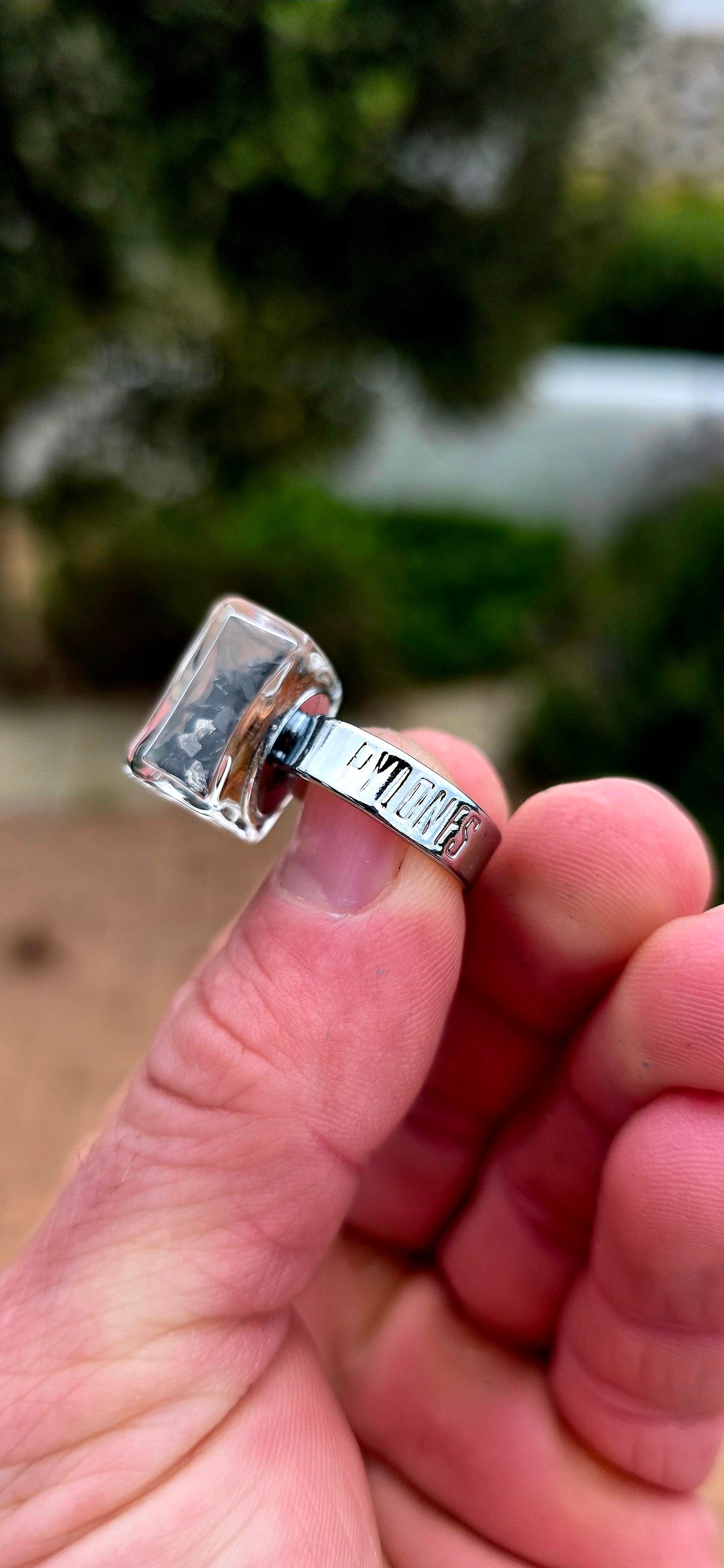 A fabulous and wonderfully unusual statement ring by PYLONES, the playful French design brand celebrated for its quirky, colourful and unconventional creations!