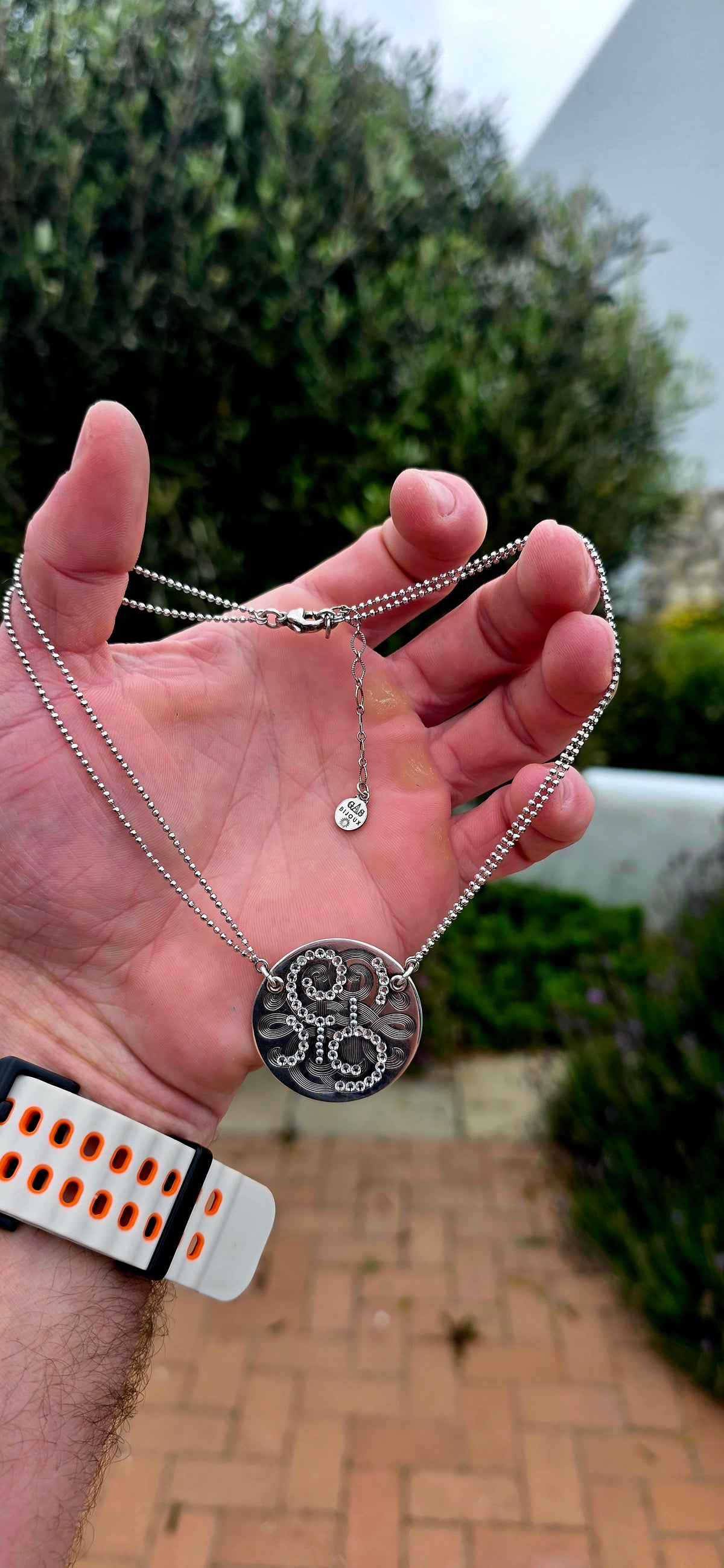 A fabulous early GAS BIJOUX “DIVA” designer necklace, beautifully combining Parisian glamour with a touch of vintage-inspired romance!